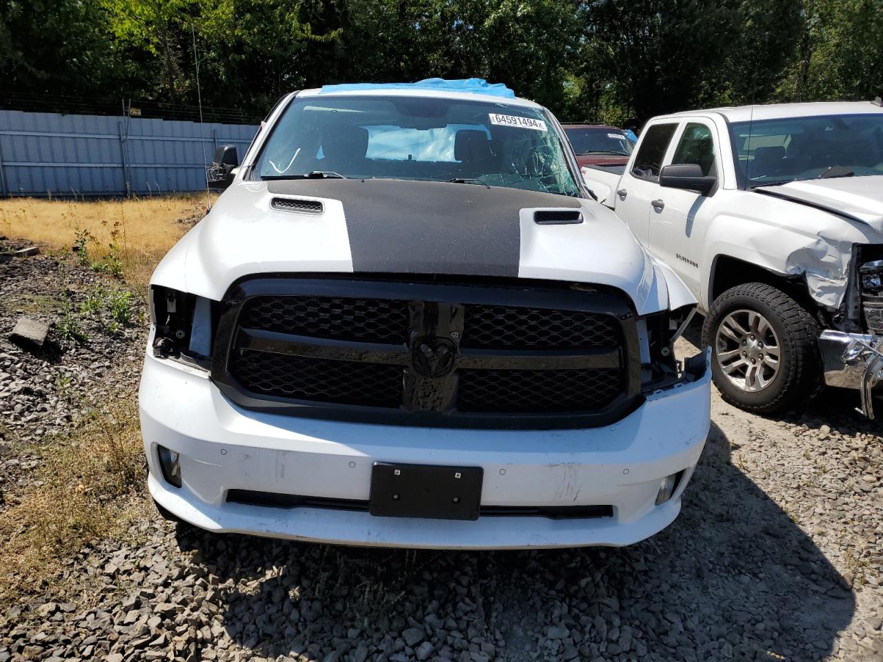 2017 RAM 1500 VIN 1C6RR7MT4HS749062 Copart auction photo, all over / rollover damage thumbnail 5