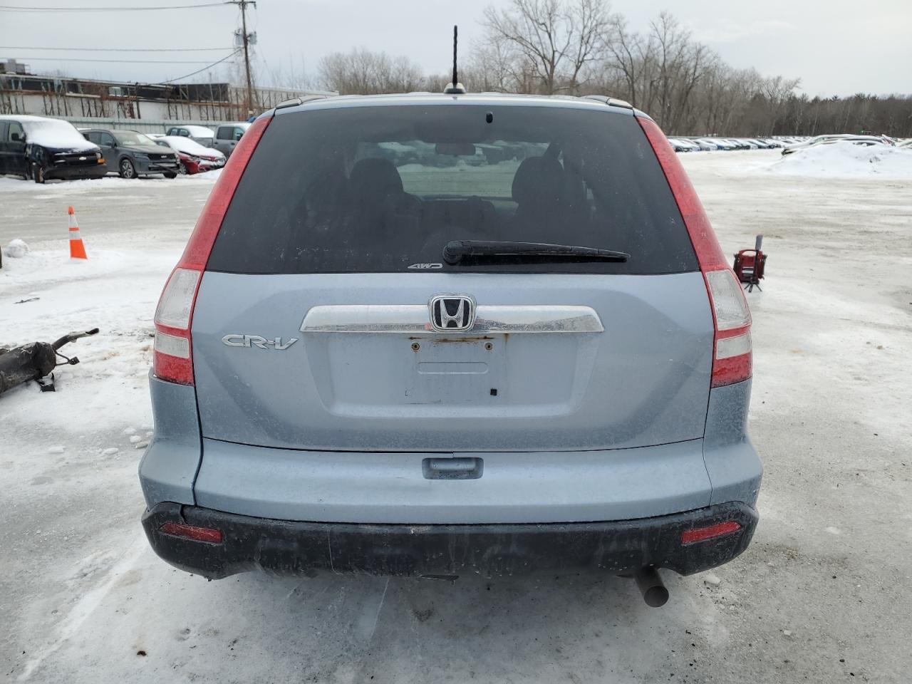 2008 Honda CR-V VIN 5J6RE48708L037362 Copart auction photo, front end / side damage thumbnail 6