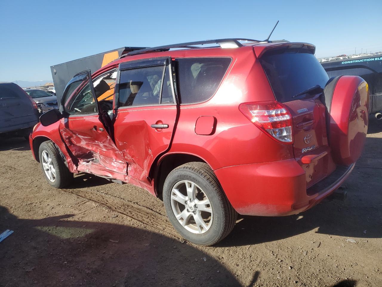 2012 Toyota RAV 4 VIN 2T3BK4DV3CW068132 Copart auction photo, all over damage thumbnail 2