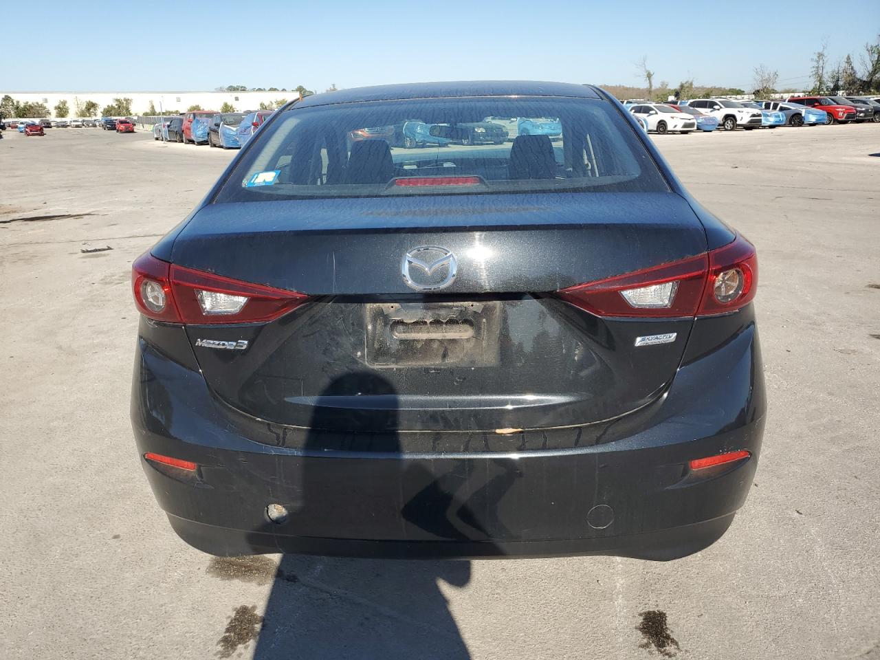 2015 Mazda 3 VIN JM1BM1T76F1225974 Copart auction photo, front end / side damage thumbnail 6