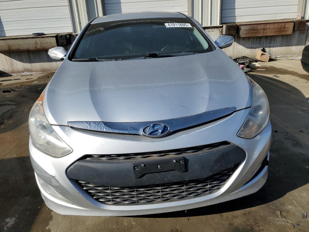 2012 Hyundai Sonata VIN KMHEC4A40CA020491 Copart auction photo, front end damage thumbnail 5
