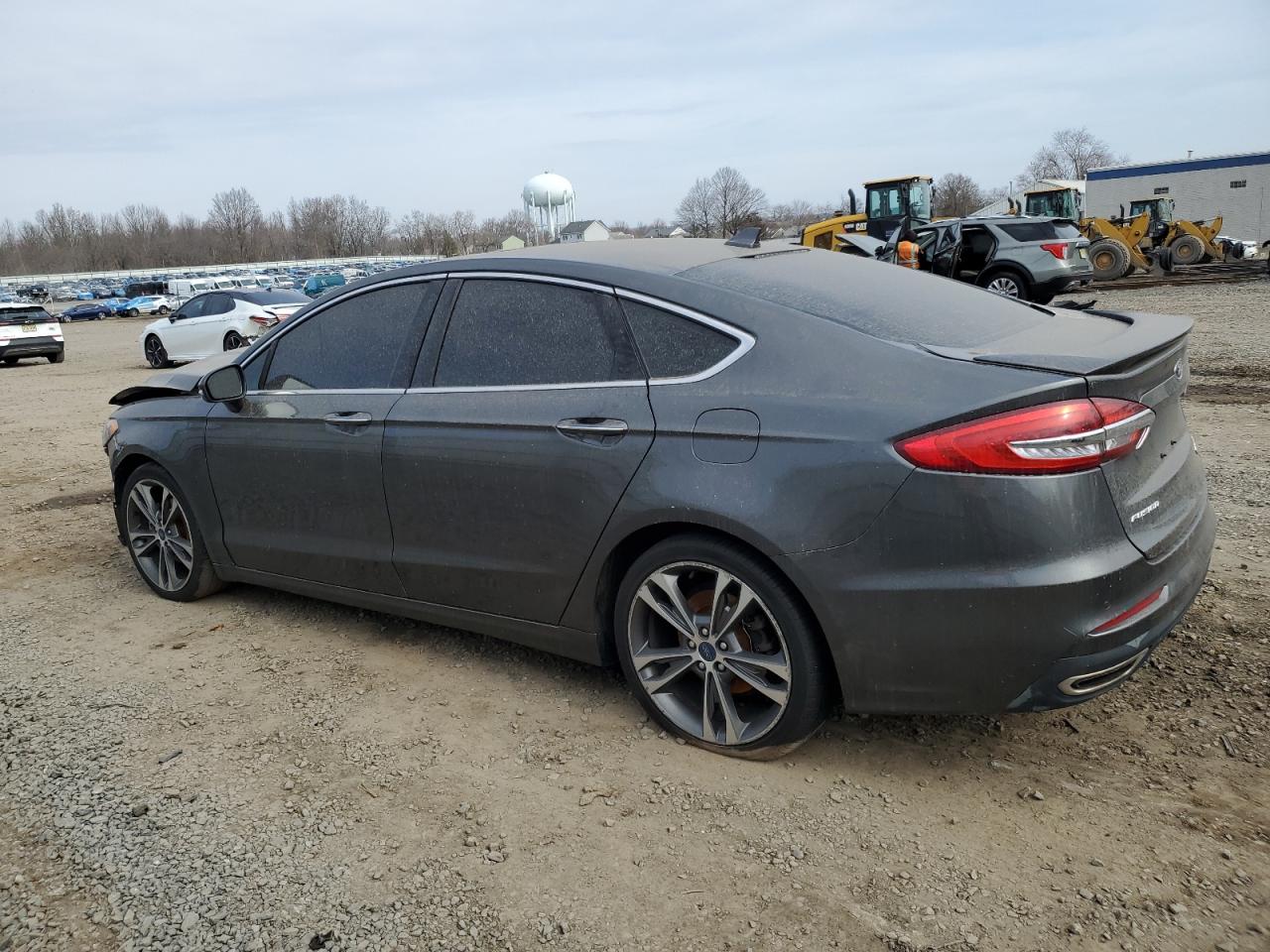 2020 Ford Fusion VIN 3FA6P0K97LR175745 Copart auction photo, front end damage thumbnail 2