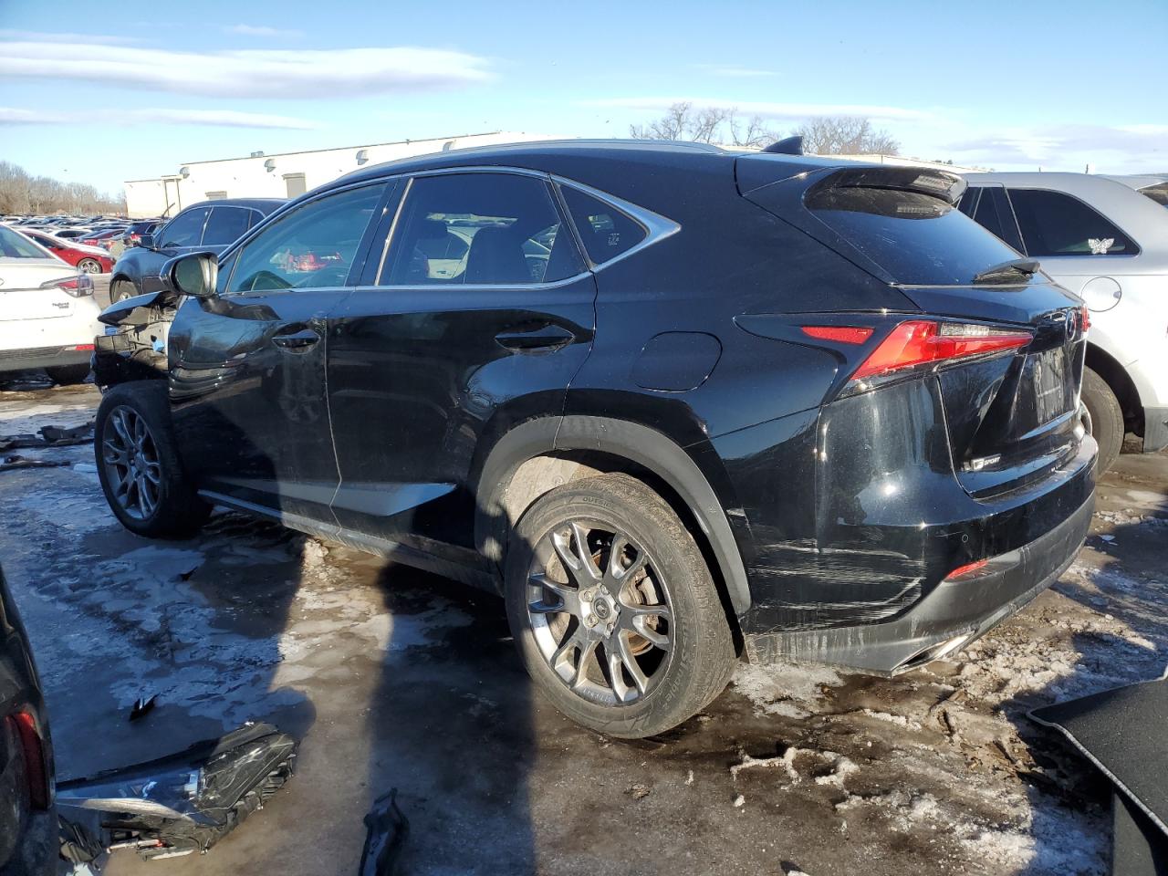 2019 Lexus NX VIN JTJBARBZ7K2210069 Copart auction photo, front end damage thumbnail 2