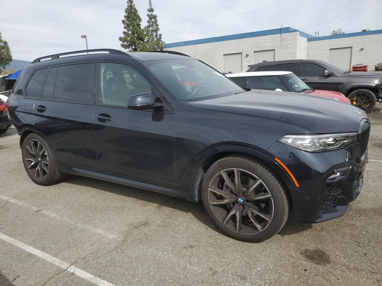 2022 BMW X7 VIN 5UXCW2C00N9M54284 Copart auction photo, rear end damage thumbnail 4
