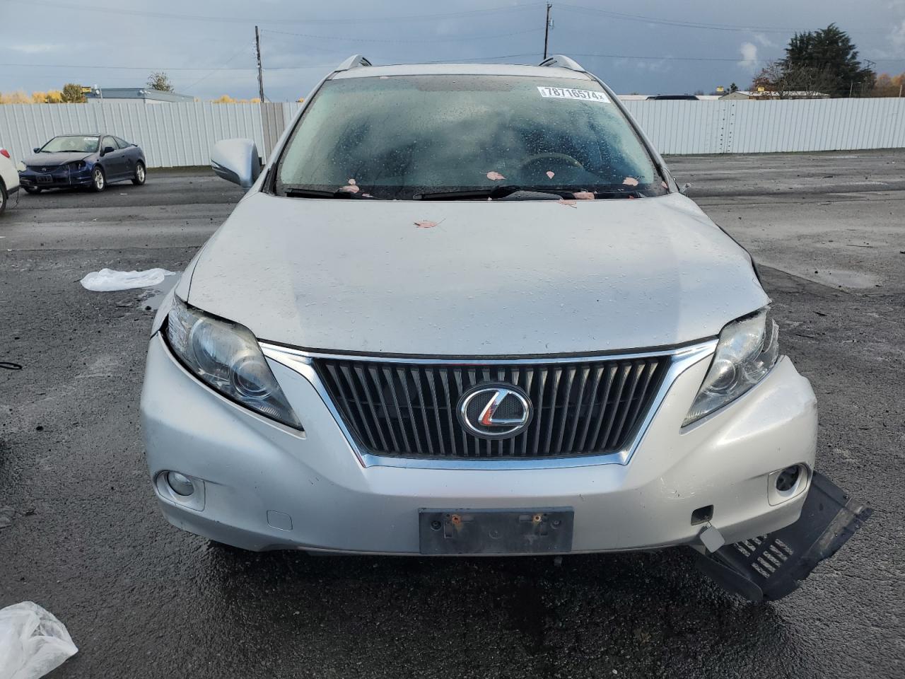 2010 Lexus RX VIN 2T2BK1BA1AC073024 Copart auction photo, front end / all over damage thumbnail 5