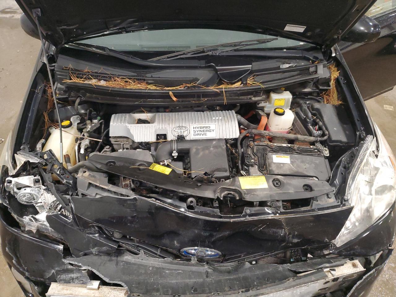 2014 Toyota Prius VIN JTDKN3DUXE0361249 Copart auction photo, front end damage thumbnail 11