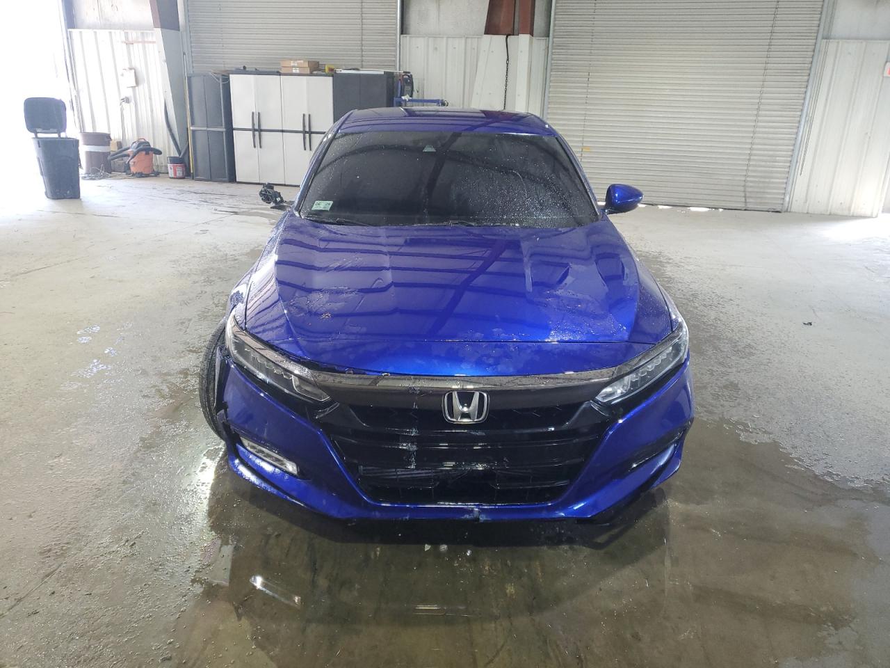 2020 Honda Accord VIN 1HGCV1F35LA145430 Copart auction photo, side / front end damage thumbnail 5