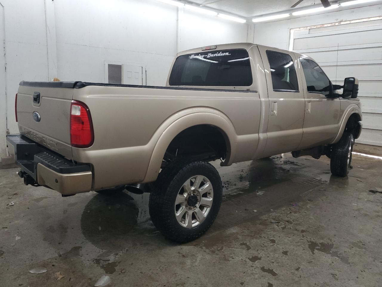 2013 Ford F250 VIN 1FT7W2BT8DEA38021 Copart auction photo, side / undercarriage damage thumbnail 3
