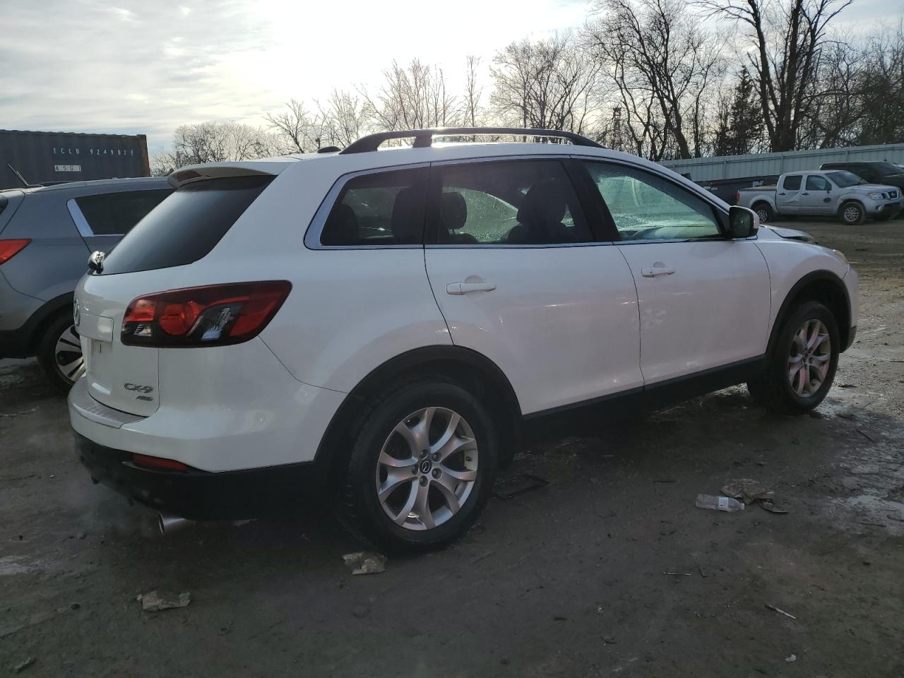 2015 Mazda CX-9 VIN JM3TB3CA0F0456237 Copart auction photo, rear end / front end damage thumbnail 3