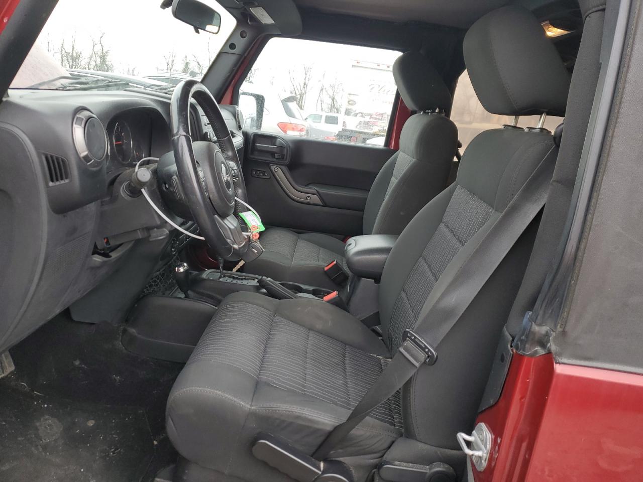 2011 Jeep Wrangler VIN 1J4AA2D11BL532773 Copart auction photo, rear end damage thumbnail 7