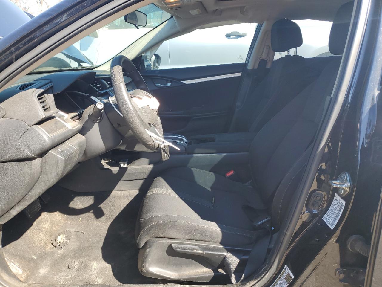 2016 Honda Civic VIN 19XFC1F30GE014247 Copart auction photo, front end / all over damage thumbnail 7