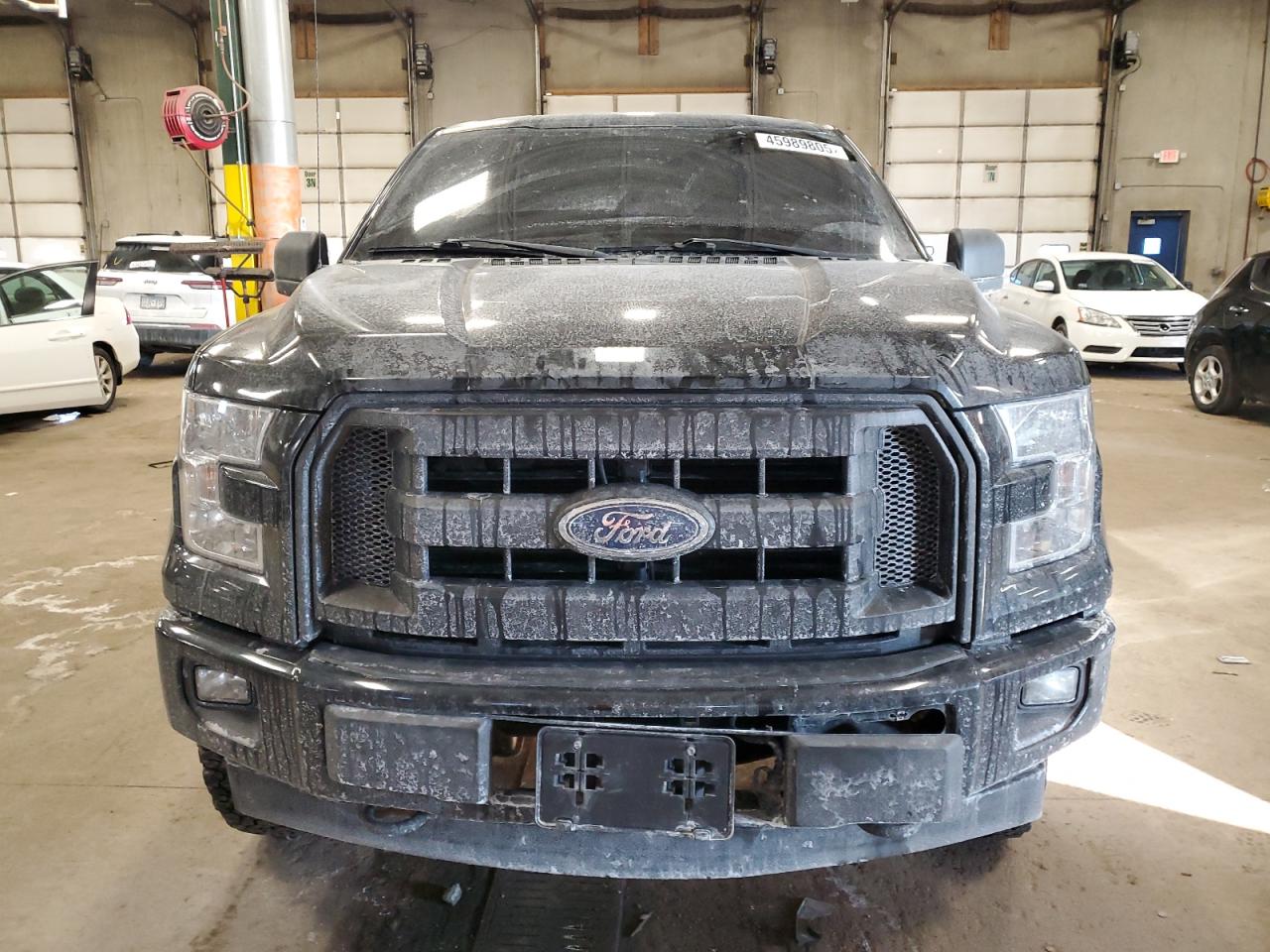 2017 Ford F-150 VIN 1FTMF1EF3HFC68701 Copart auction photo, rear end damage thumbnail 5