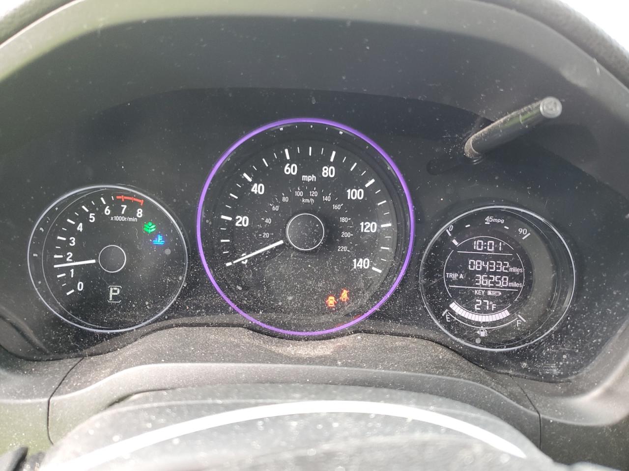2018 Honda HR-V VIN 3CZRU6H58JM730147 Copart auction photo, front end damage thumbnail 9