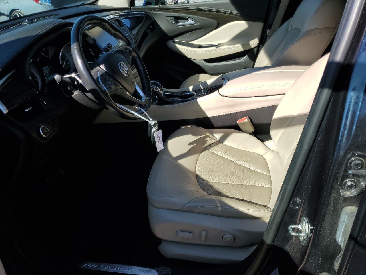 2020 Buick Envision VIN LRBFXCSA2LD197052 Copart auction photo, front end / side damage thumbnail 7