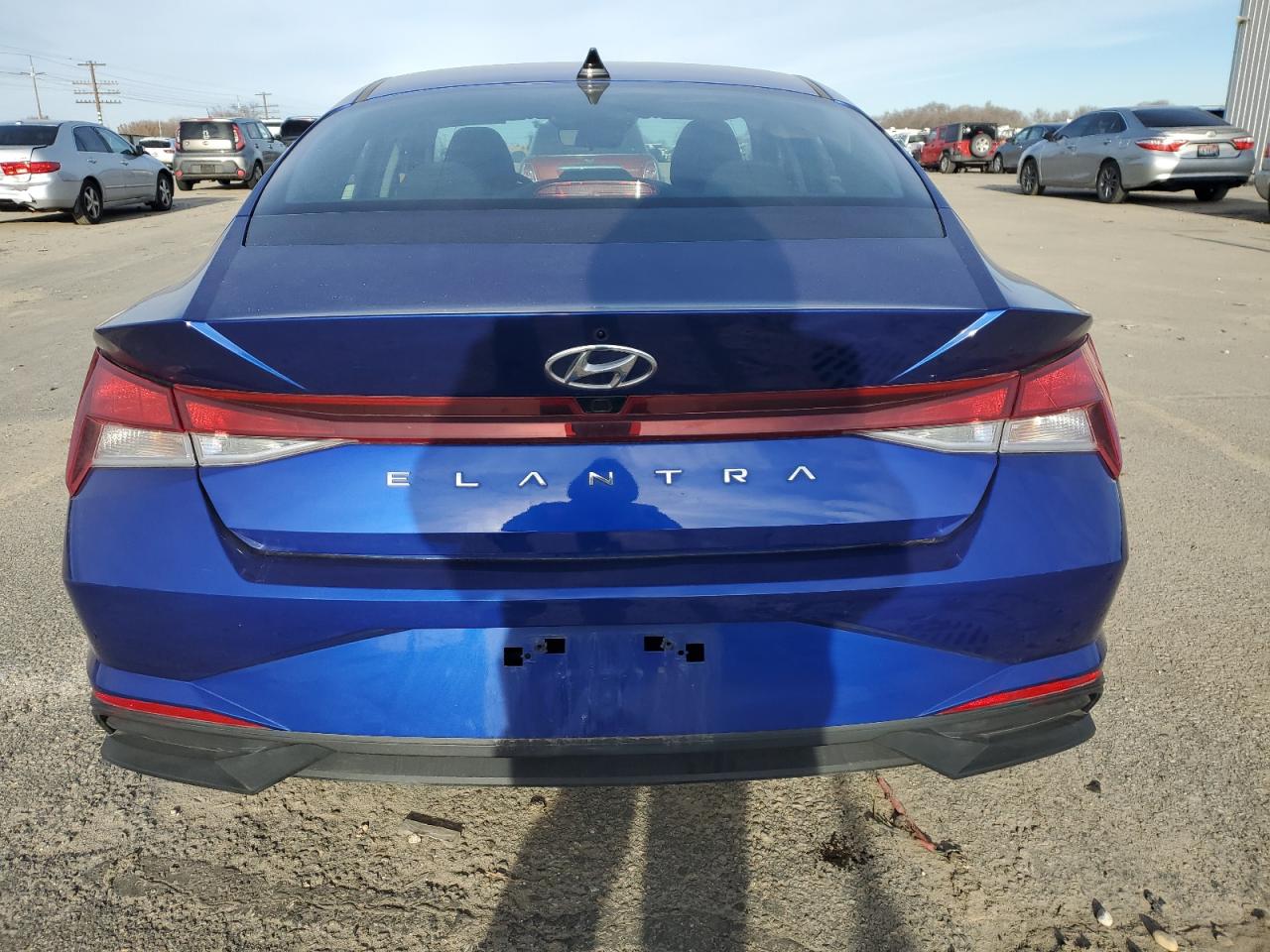 2023 Hyundai Elantra VIN KMHLS4AG0PU437182 Copart auction photo, front end / undercarriage damage thumbnail 6
