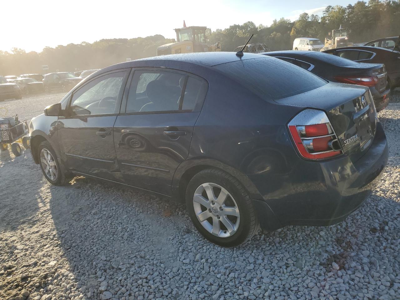 2007 Nissan Sentra VIN 3N1AB61EX7L675446 Copart auction photo, front end / side damage thumbnail 2