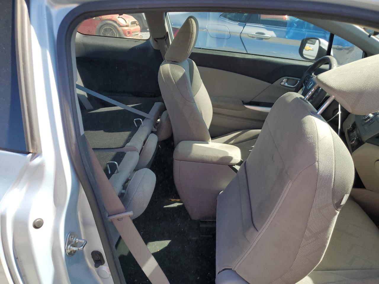 2012 Honda Civic VIN 2HGFG3B8XCH513381 Copart auction photo, rear end damage thumbnail 10