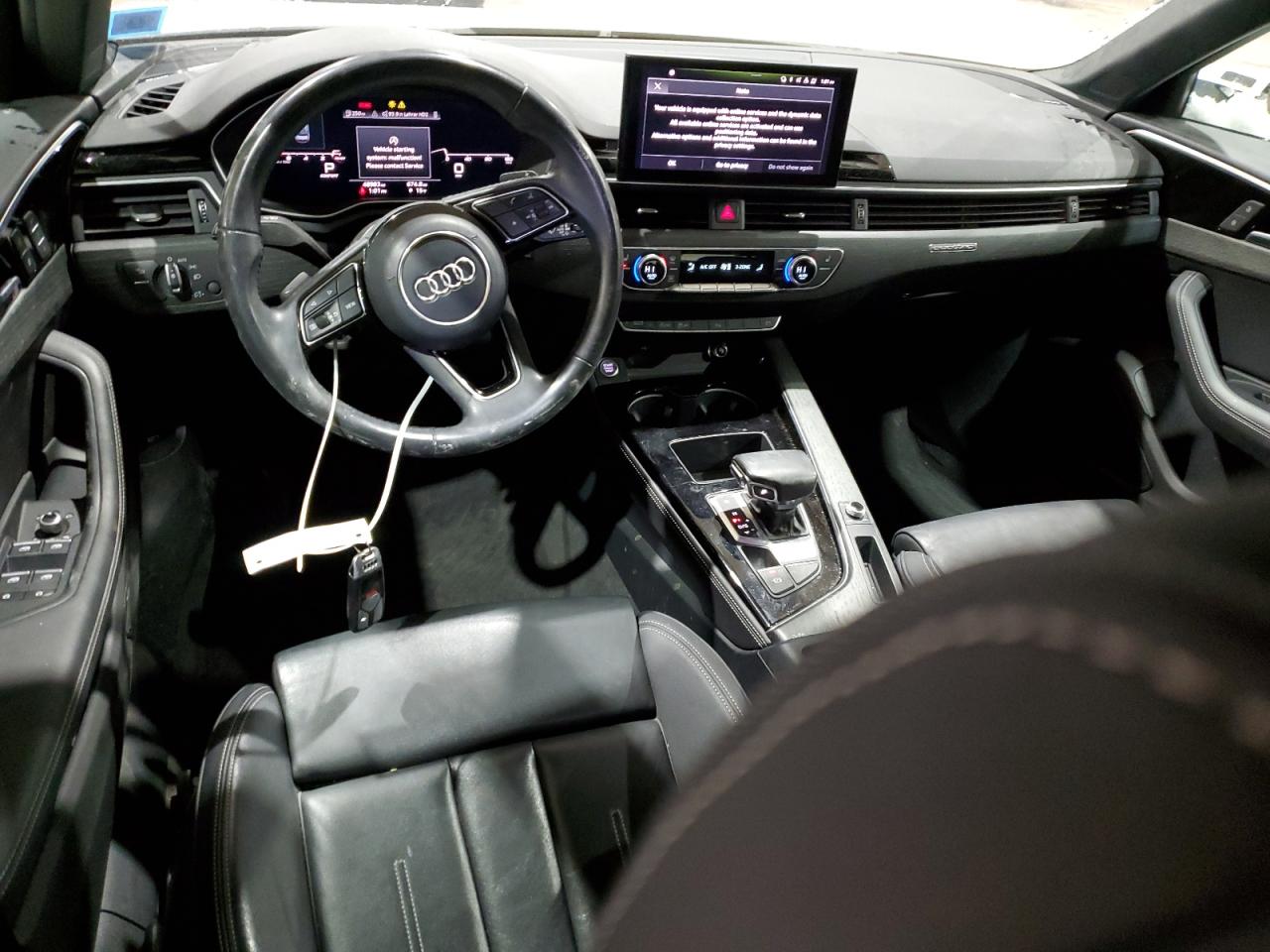 2020 Audi A4 VIN WAUENAF45LN005173 Copart auction photo, front end / side damage thumbnail 8