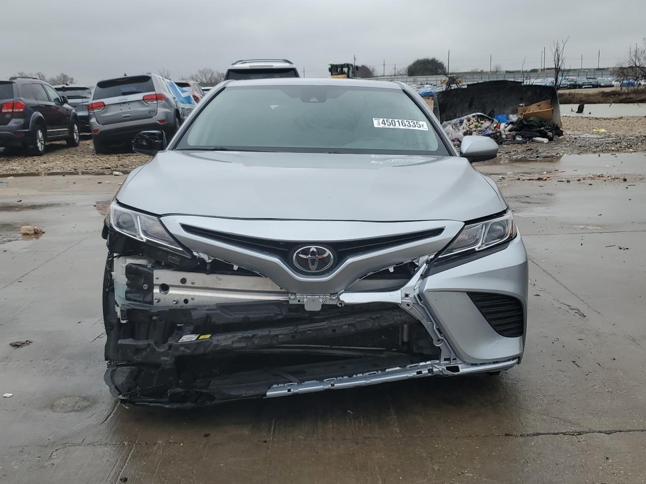 2019 Toyota Camry VIN 4T1B11HKXKU695922 Copart auction photo, rear end / front end damage thumbnail 5