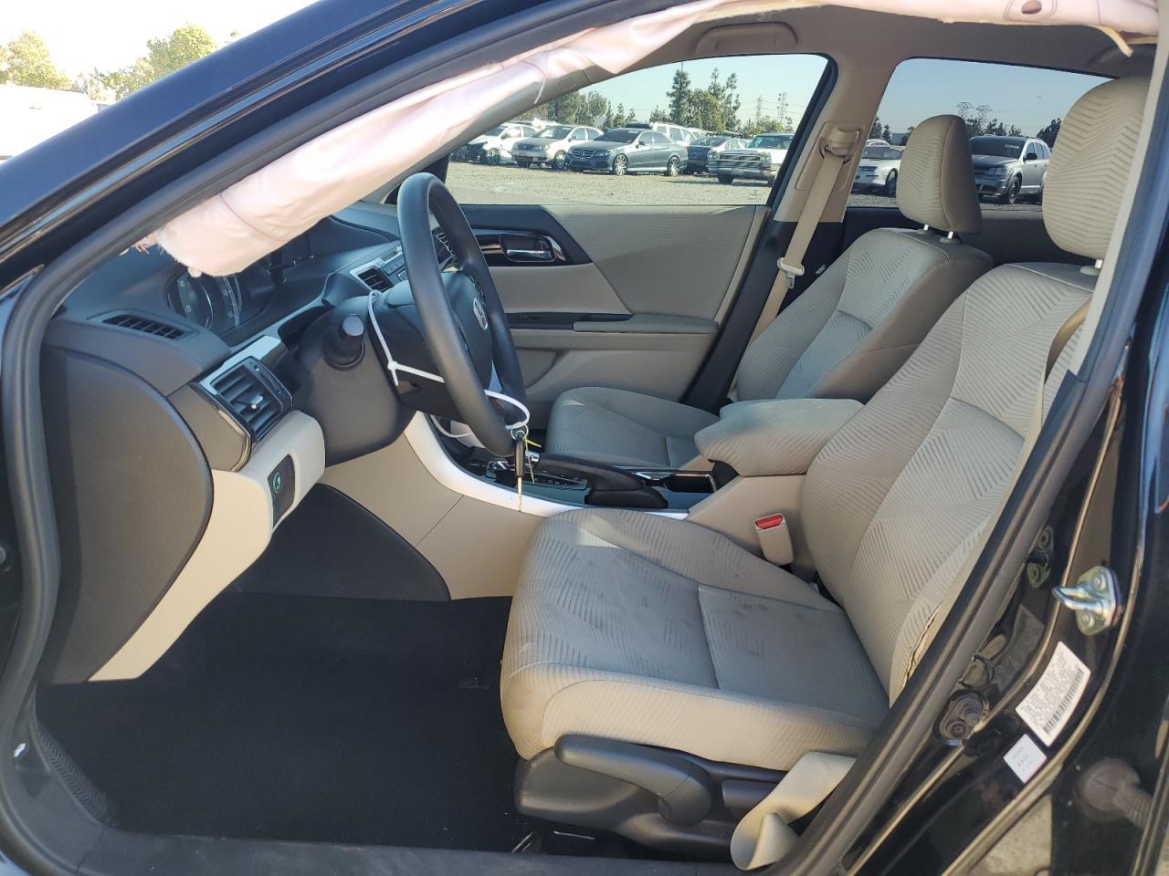 2017 Honda Accord VIN 1HGCR2F32HA196269 Copart auction photo, undercarriage / front end damage thumbnail 7