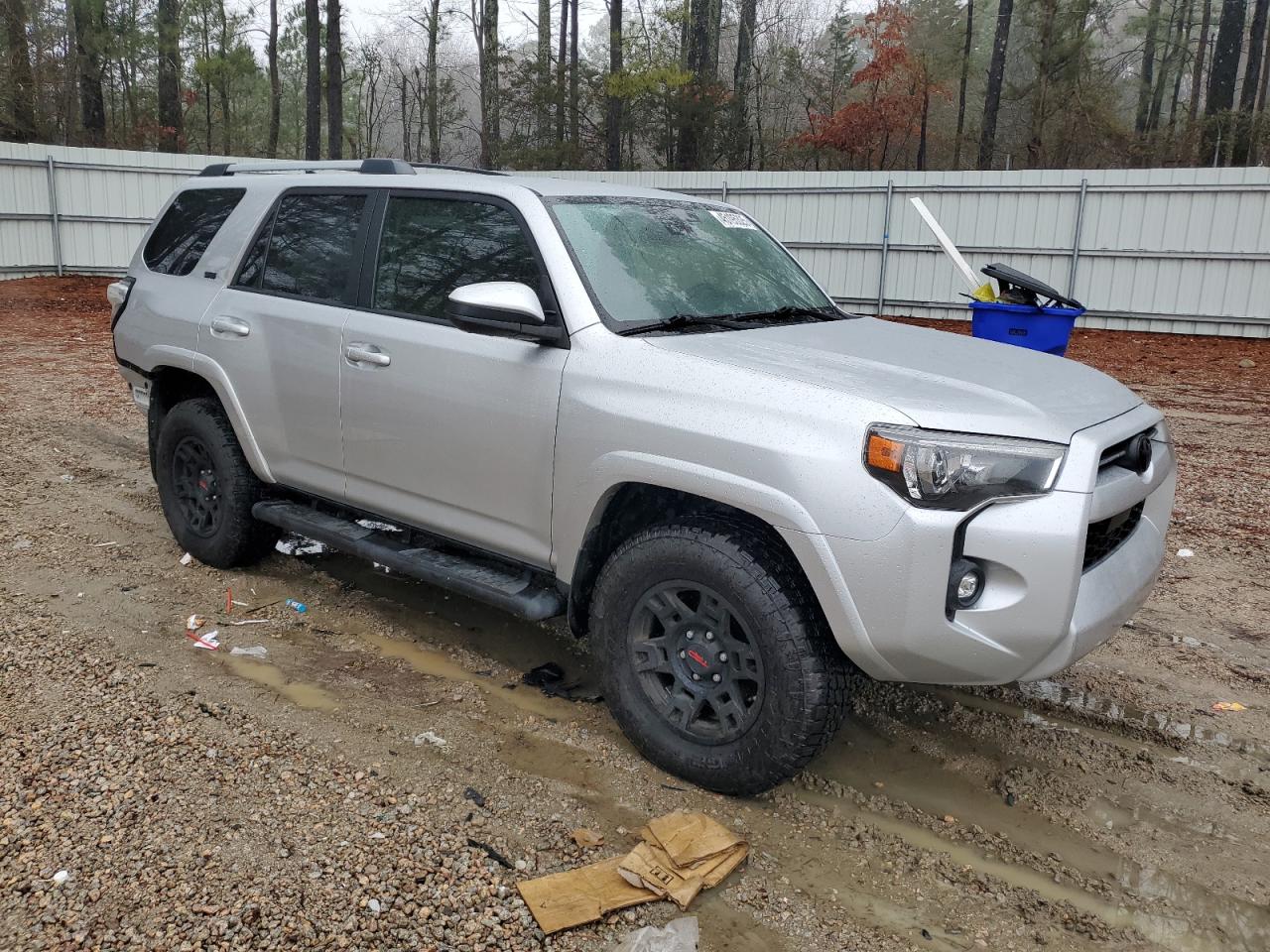 2021 Toyota 4Runner VIN JTEMU5JR7M5956953 Copart auction photo, rear end / side damage thumbnail 4