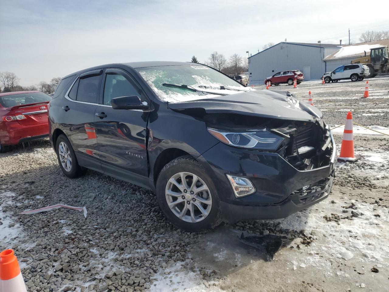 2020 Chevrolet Equinox VIN 3GNAXJEV9LS623065 Copart auction photo, front end damage thumbnail 4
