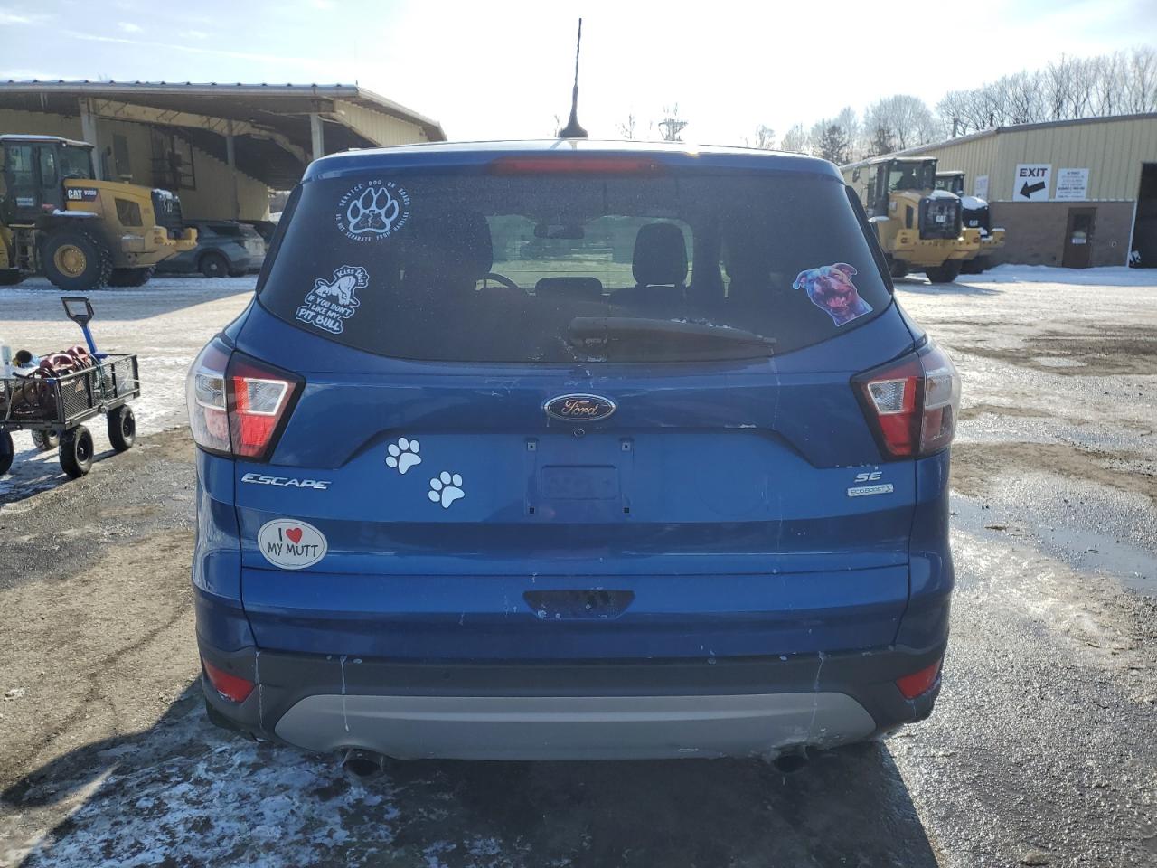 2019 Ford Escape VIN 1FMCU0GD7KUA36785 Copart auction photo, front end / minor dent/scratches damage thumbnail 6