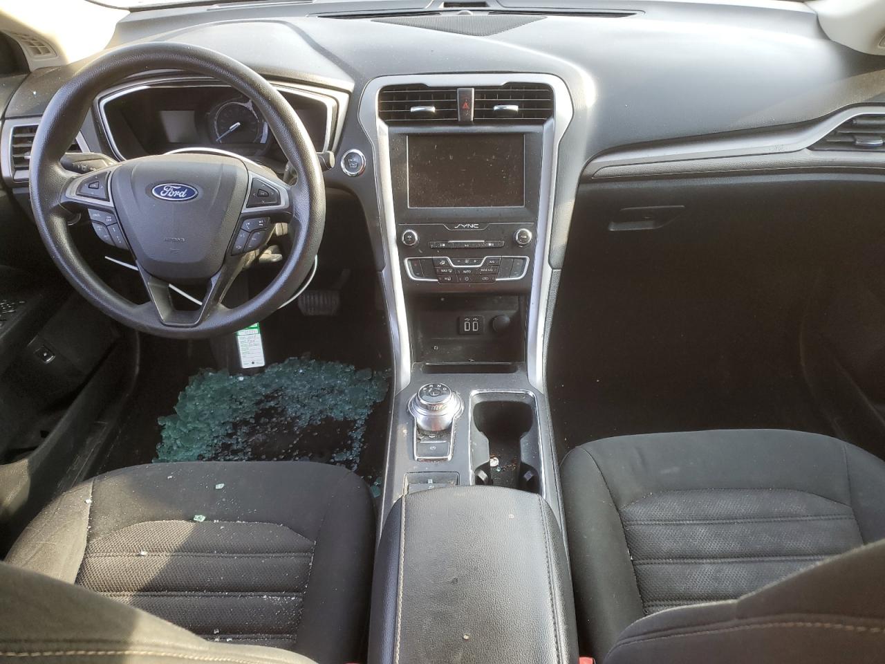 2019 Ford Fusion VIN 3FA6P0LU0KR241800 Copart auction photo, all over damage thumbnail 8