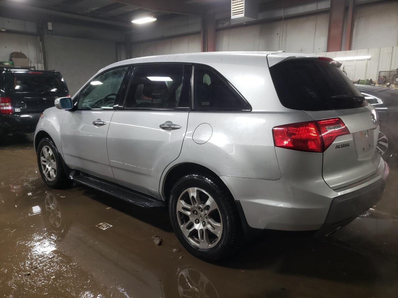 2008 Acura MDX VIN 2HNYD28448H546876 Copart auction photo, side / front end damage thumbnail 2