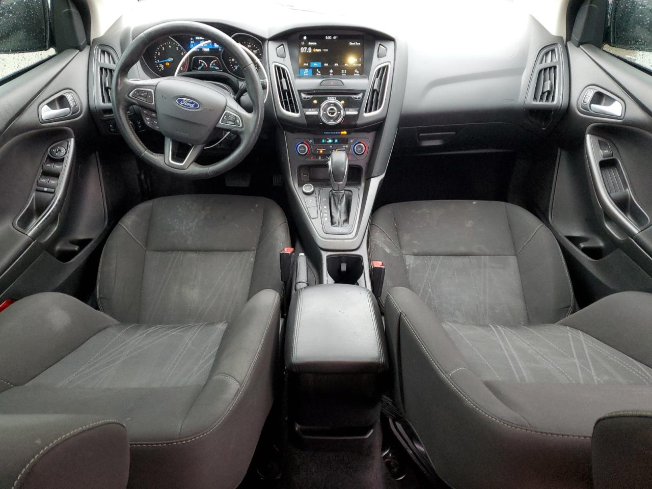 2017 Ford Focus VIN 1FADP3M23HL307513 Copart auction photo, front end / rear end damage thumbnail 8