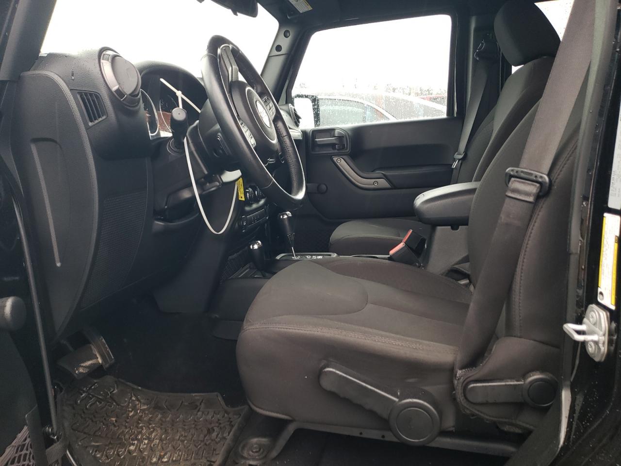 2017 Jeep Wrangler VIN 1C4BJWDG6HL747497 Copart auction photo, front end damage thumbnail 7
