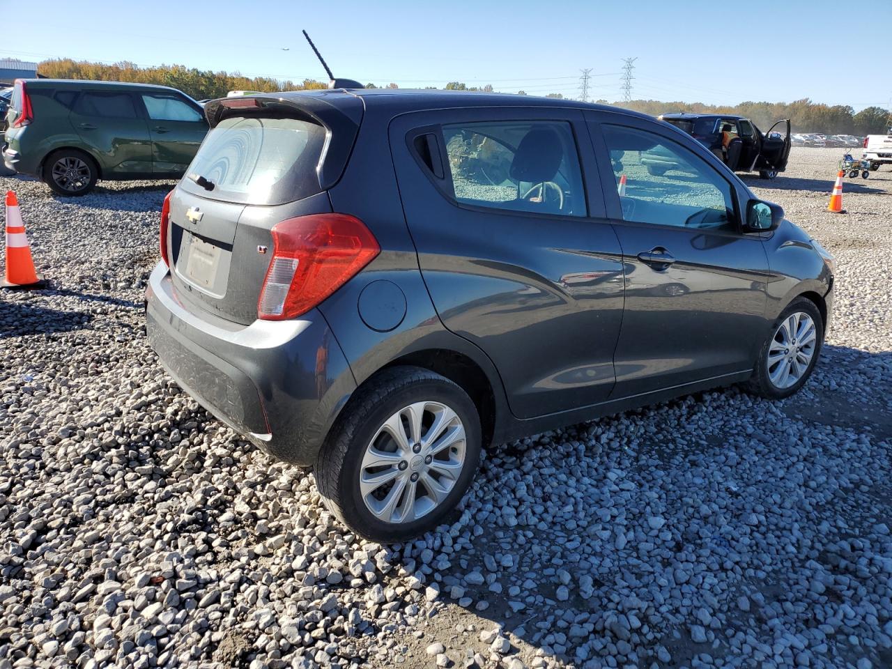 2017 Chevrolet Spark VIN KL8CD6SA9HC747075 Copart auction photo, front end damage thumbnail 3