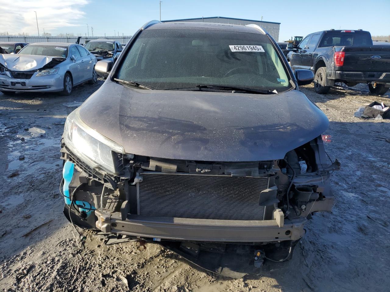 2016 Honda CR-V VIN 2HKRM4H73GH682230 Copart auction photo, front end damage thumbnail 5