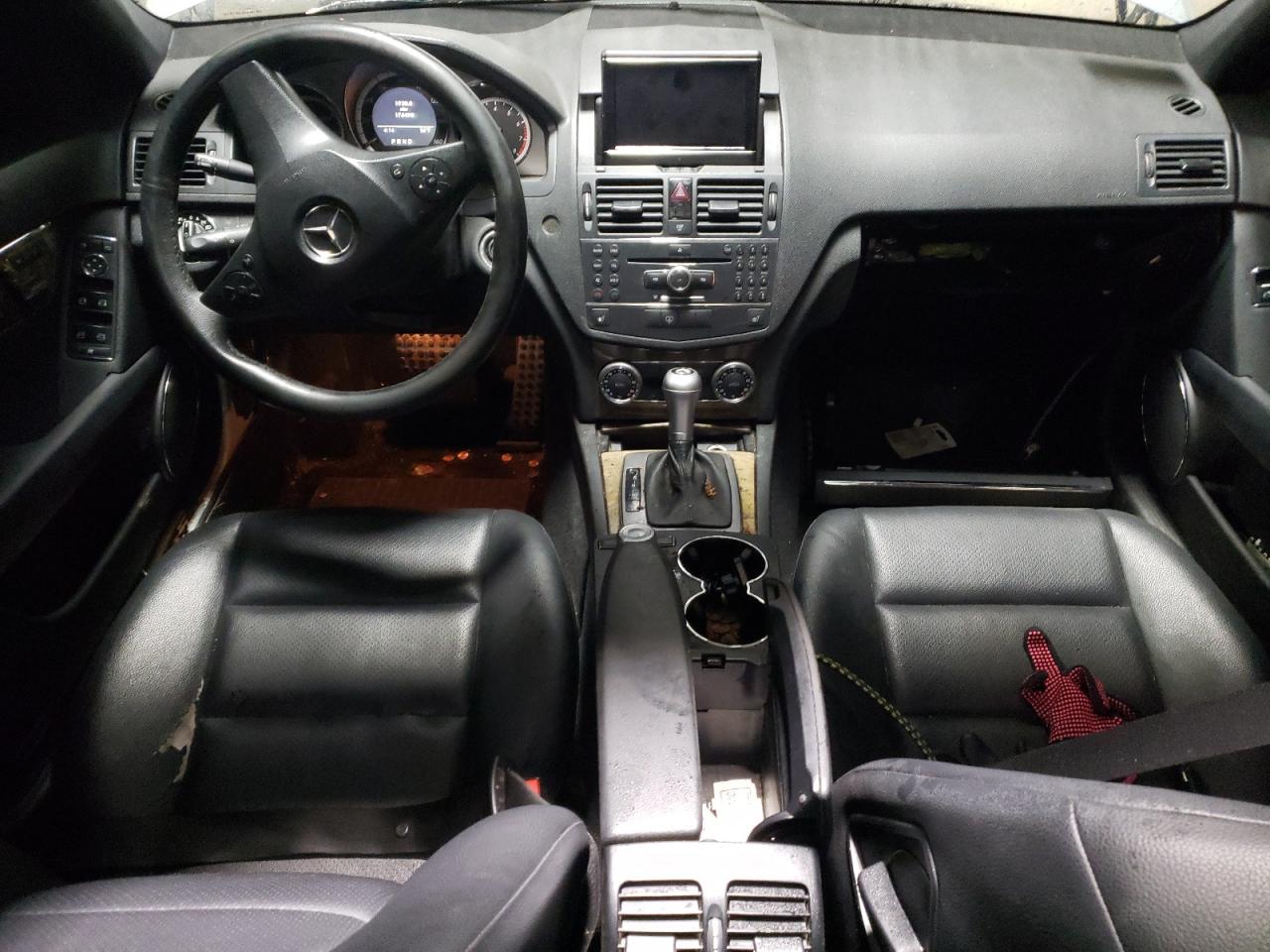 2009 Mercedes-Benz C-klasse VIN WDDGF56XX9R055844 Copart auction photo, front end damage thumbnail 8