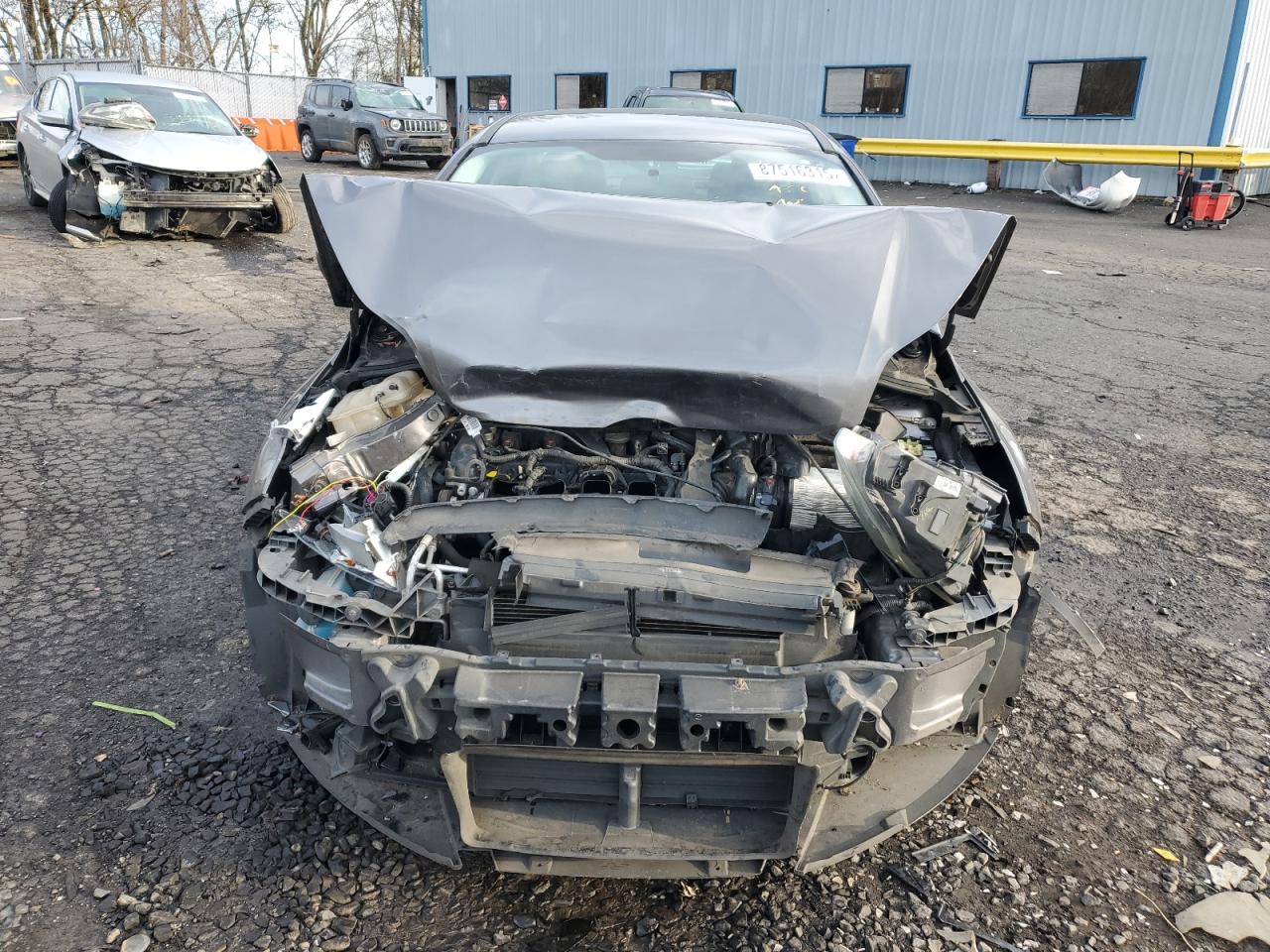 2014 Ford Focus VIN 1FADP3E20EL219772 Copart auction photo, front end damage thumbnail 5