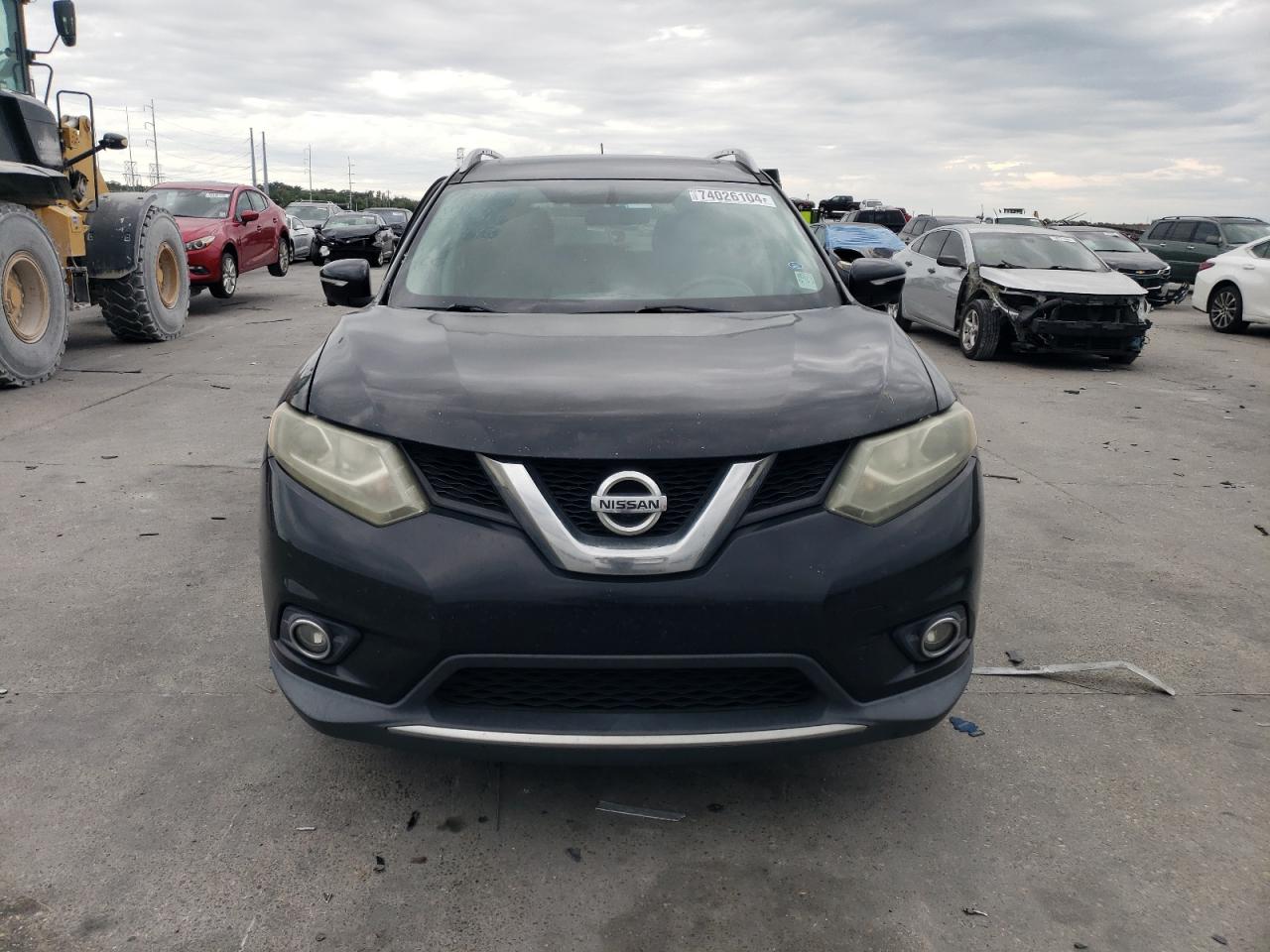 2015 Nissan Rogue VIN 5N1AT2MT5FC866498 Copart auction photo, side / side damage thumbnail 5