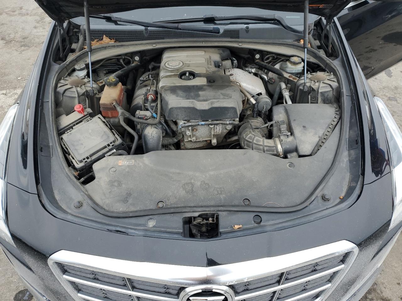 2014 Cadillac CTS VIN 1G6AW5SX6E0142793 Copart auction photo, side damage thumbnail 12