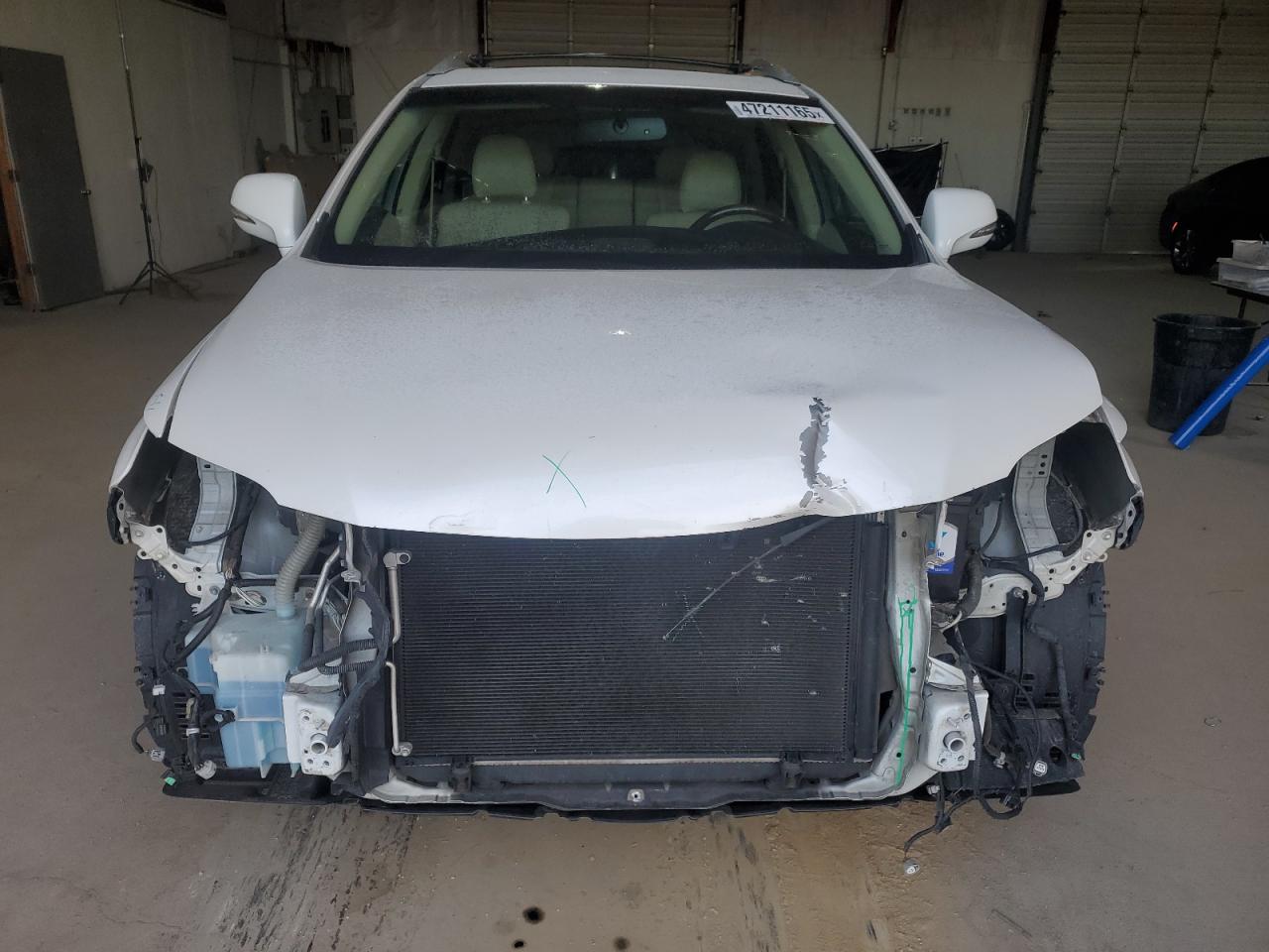2015 Lexus RX VIN 2T2BK1BA0FC315700 Copart auction photo, front end / all over damage thumbnail 5