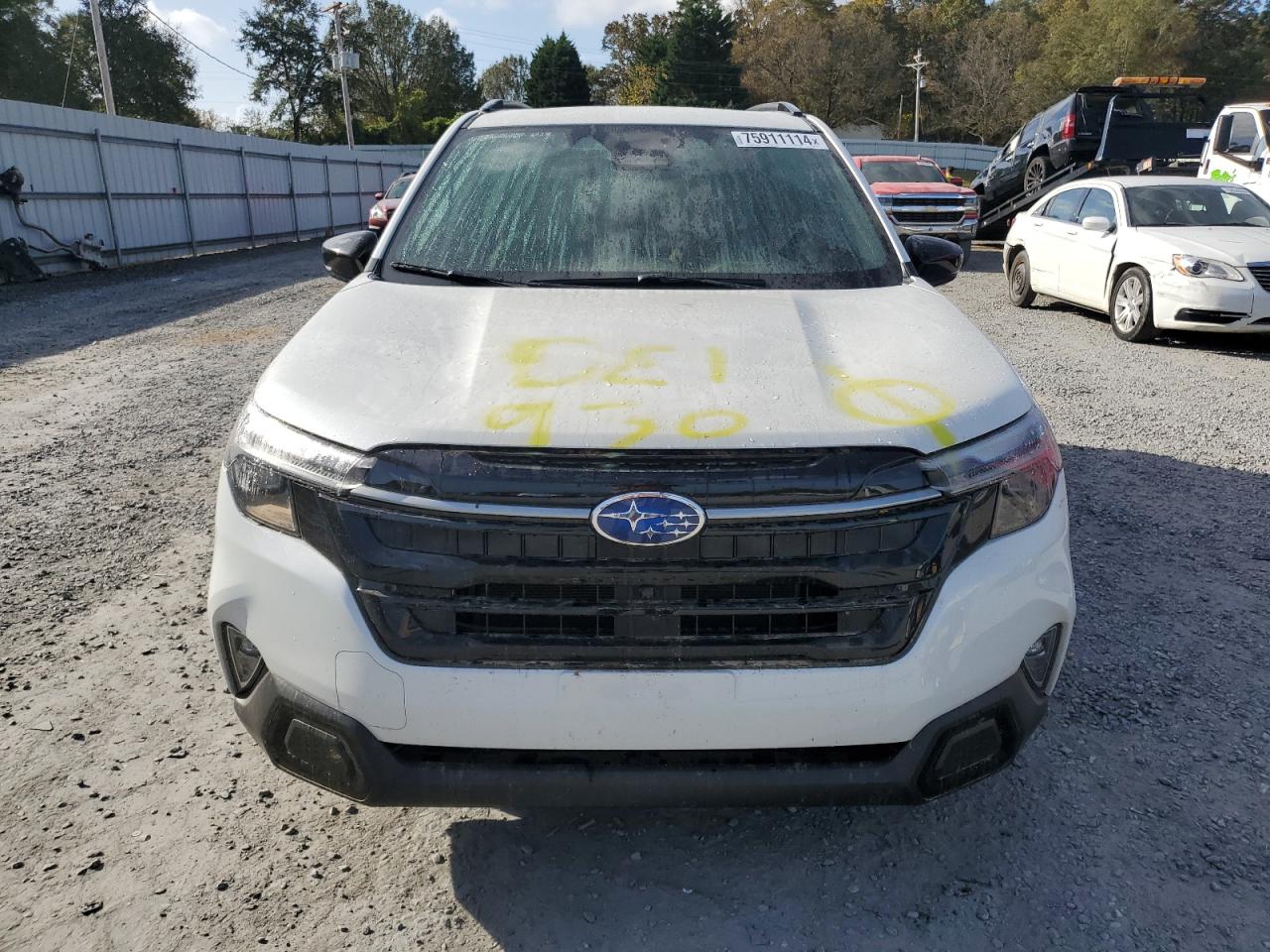 2025 Subaru Forester VIN JF2SLDTC9SH427762 Copart auction photo, water/flood damage thumbnail 5