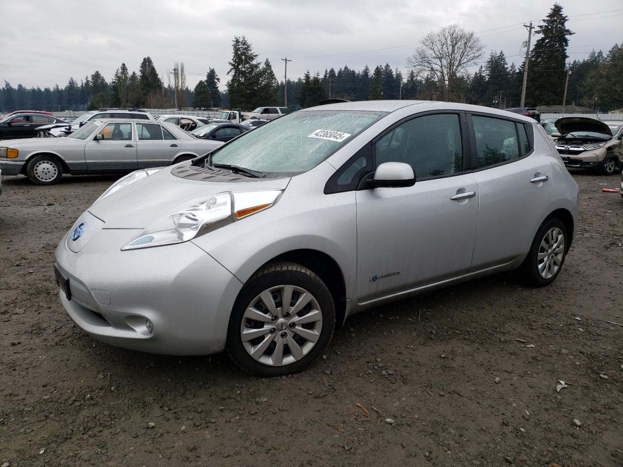 2015 Nissan Leaf VIN 1N4AZ0CP7FC318617