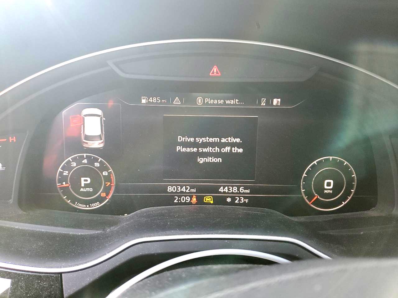2018 Audi Q7 VIN WA1VAAF70JD051998 Copart auction photo, rear end damage thumbnail 9