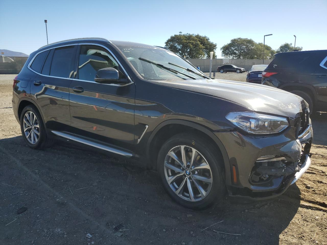 2019 BMW X3 VIN 5UXTR7C56KLR45005 Copart auction photo, front end damage thumbnail 4