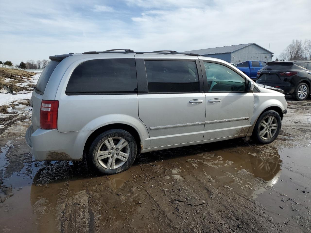 2008 Dodge Caravan VIN 2D8HN54X18R777119 Copart auction photo, front end damage thumbnail 3