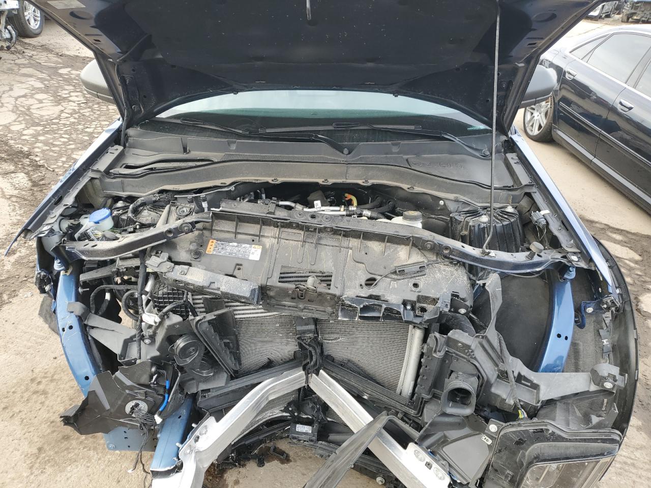 2022 Ford Explorer VIN 1FMSK8DH7NGB10247 Copart auction photo, all over / front end damage thumbnail 14