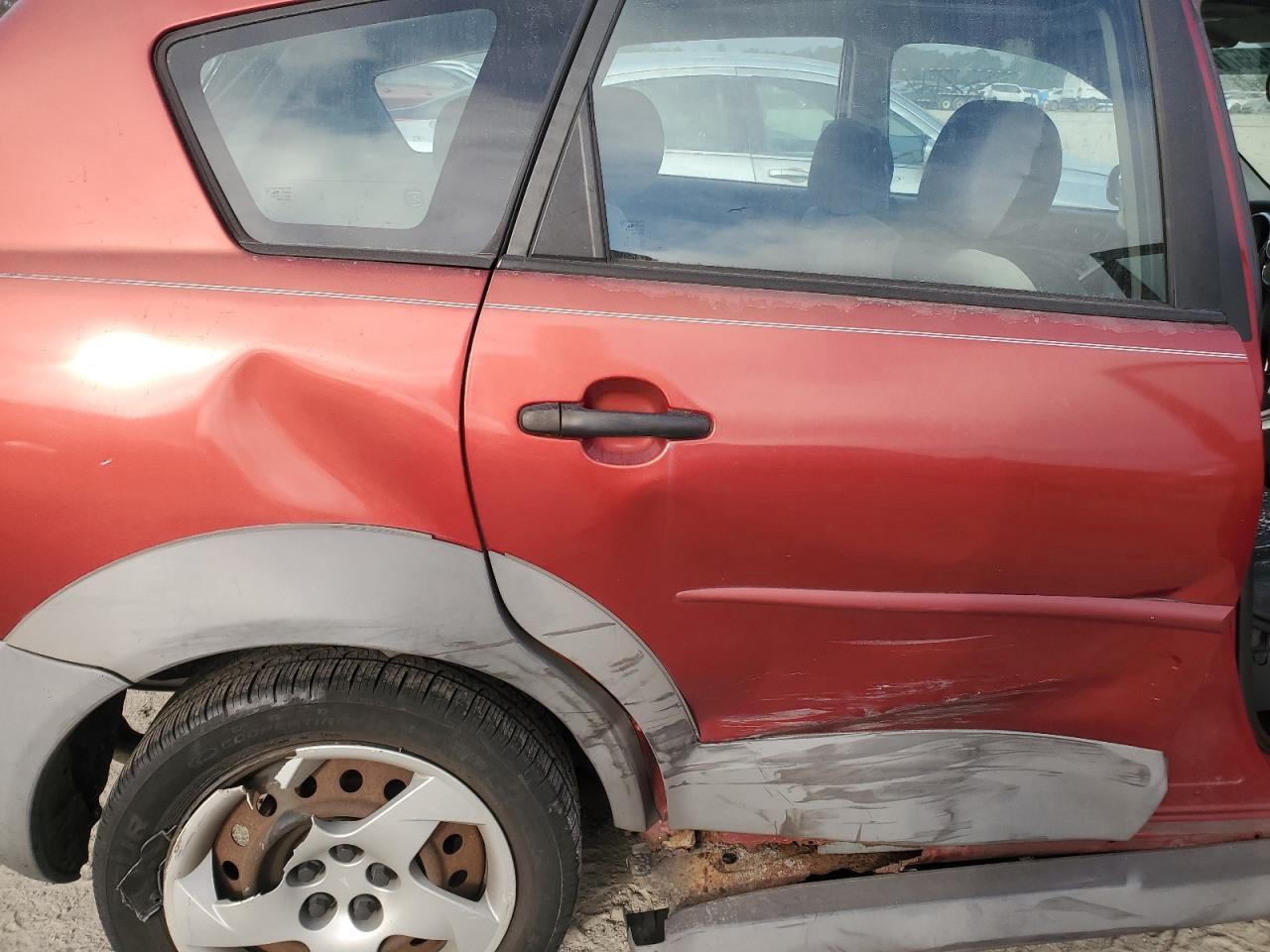 2006 Pontiac Vibe VIN 5Y2SL65856Z413828 Copart auction photo, side / rear end damage thumbnail 10
