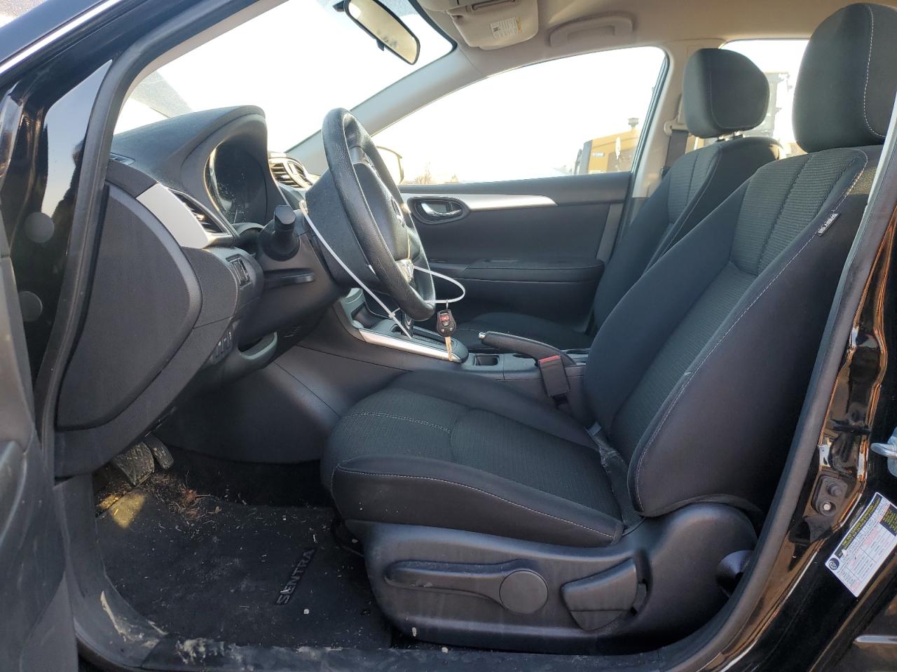 2017 Nissan Sentra VIN 3N1AB7APXHY280713 Copart auction photo, rear end damage thumbnail 7