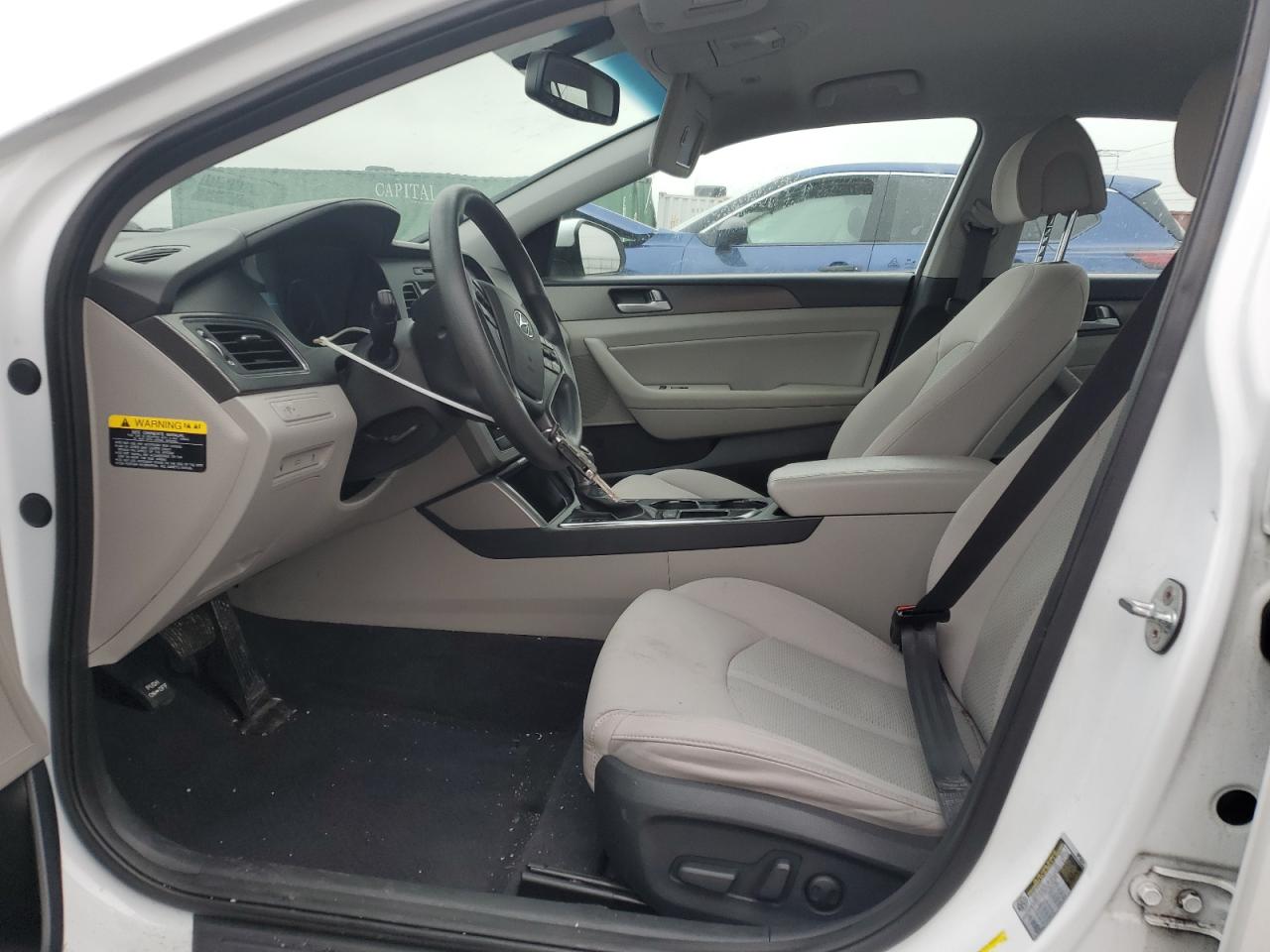 2017 Hyundai Sonata VIN 5NPE34AF1HH446115 Copart auction photo, rear end / minor dent/scratches damage thumbnail 7