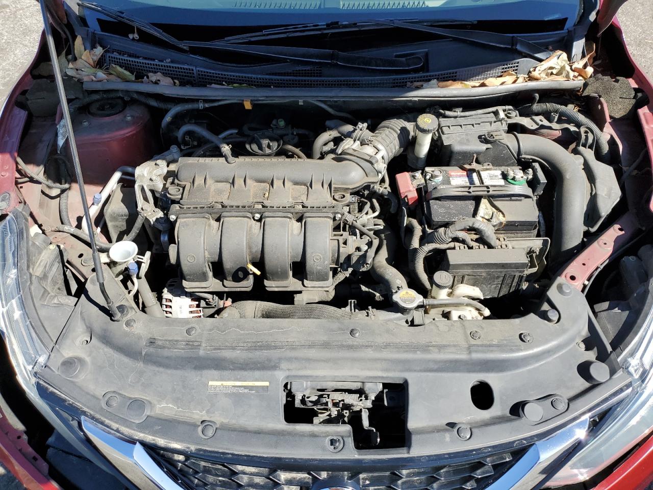 2017 Nissan Sentra VIN 3N1AB7AP1HY357579 Copart auction photo, front end / minor dent/scratches damage thumbnail 12