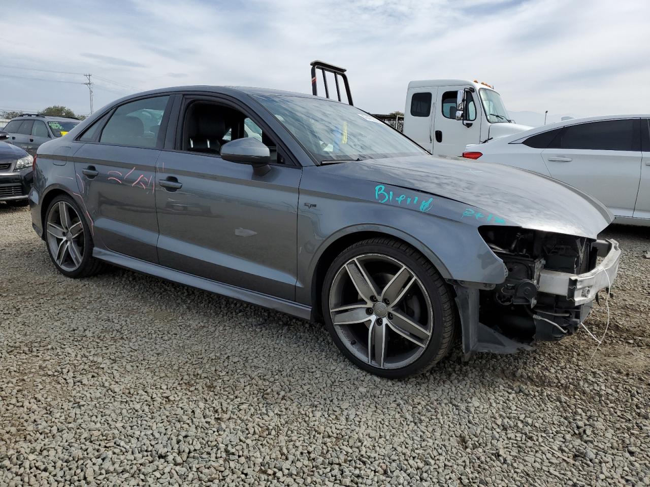 2016 Audi A3 VIN WAUA7GFF2G1052378 Copart auction photo, front end damage thumbnail 4