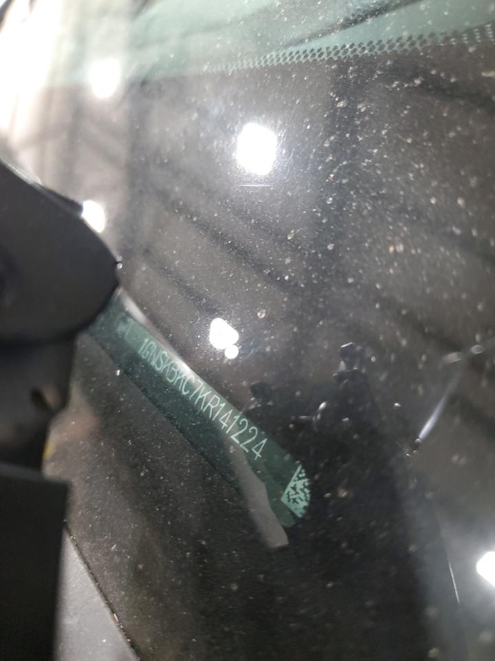 2019 Chevrolet Tahoe VIN 1GNSKBKC7KR141224 Copart auction photo, front end / side damage thumbnail 13